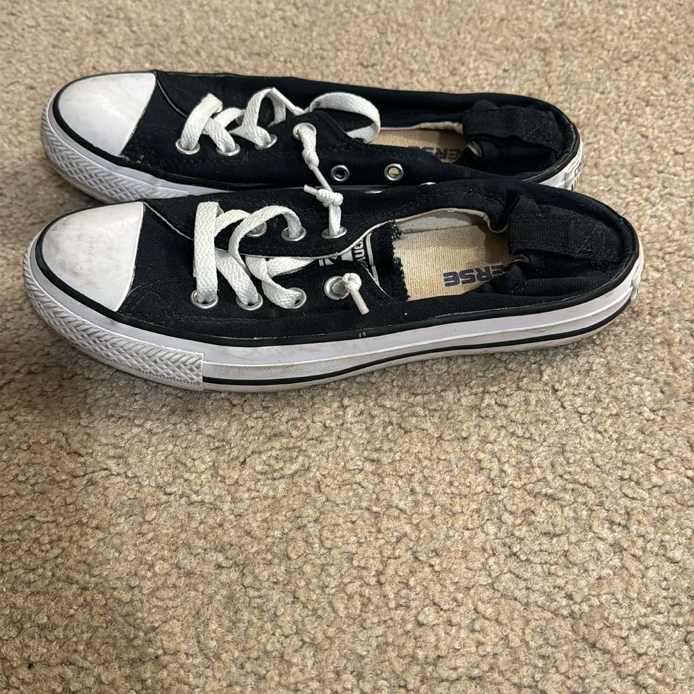 Black converse